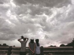 Overcast clouds in Gujarat