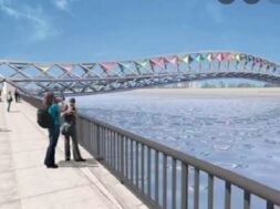 sabarmati foot bridge