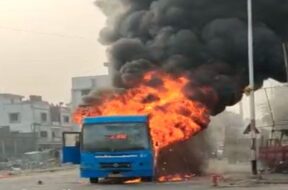 surat city bus fire