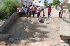 LIMBADI SMOLL BRIDGE COLLAPSING