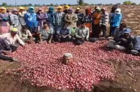 Dhoraji, farmer protest