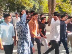 Baroda, MS Uni, students opposition